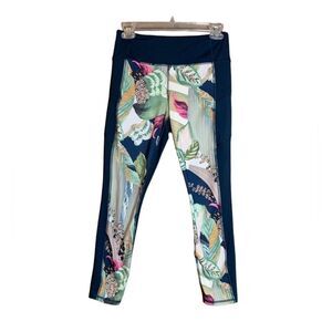 Athleta Abstract Patterned Crop Leggings